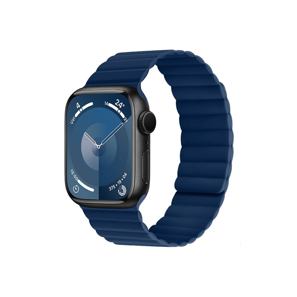 Apple Watch 42mm Kordon Raptic Magnetik Tak Çıkar Silikon Strap Kayış