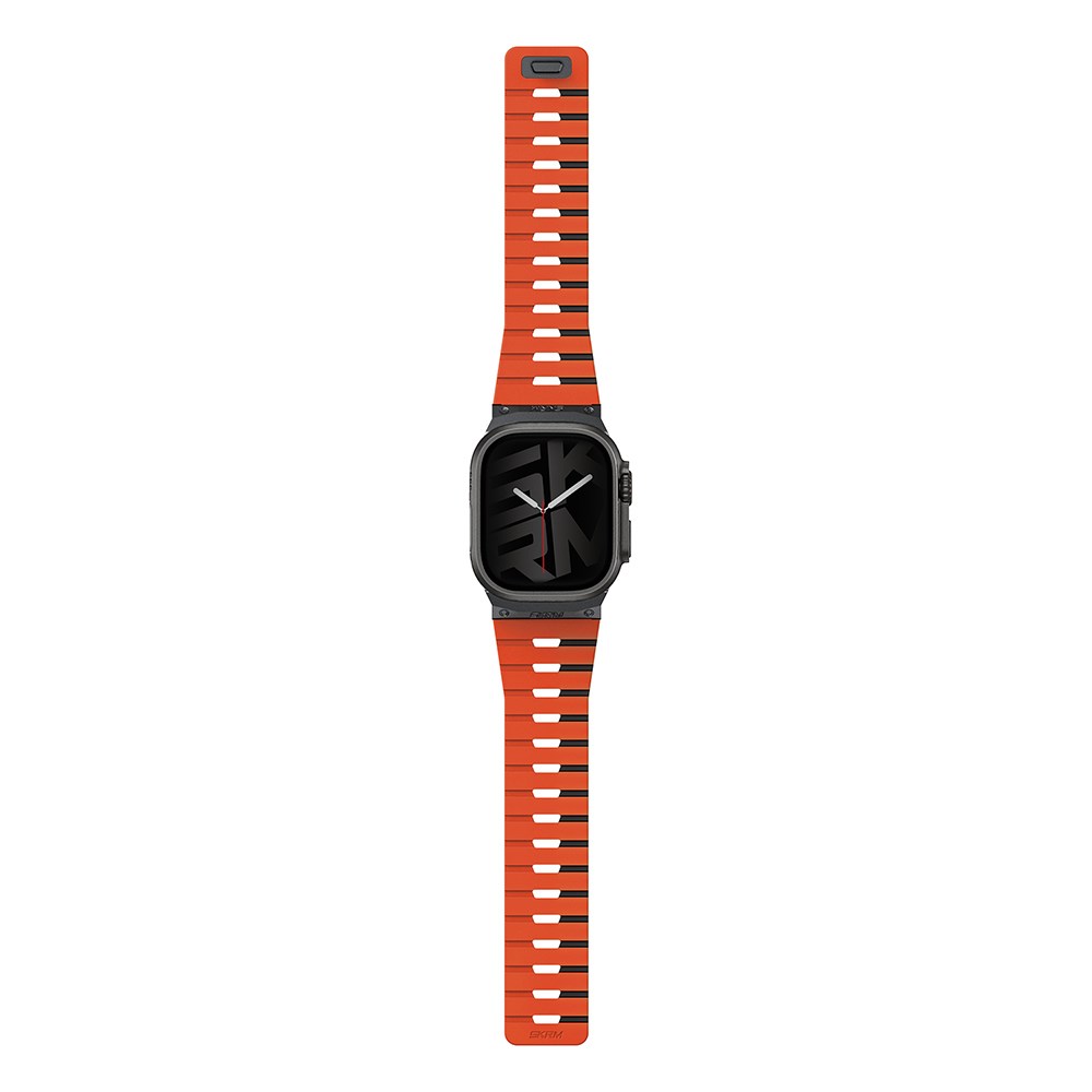 Apple Watch 42mm Skinarma Gemini Serisi TPU Magnetik Silikon Kordon