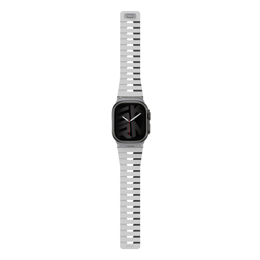 Apple Watch 42mm Skinarma Gemini Serisi TPU Magnetik Silikon Kordon