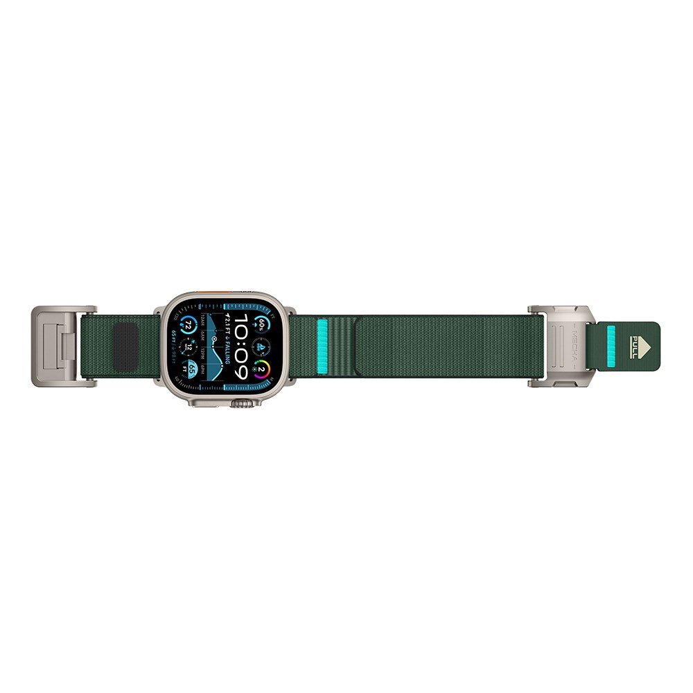 Apple Watch 44mm Mohseven iWatch Mecha Sport Hasır Kordon