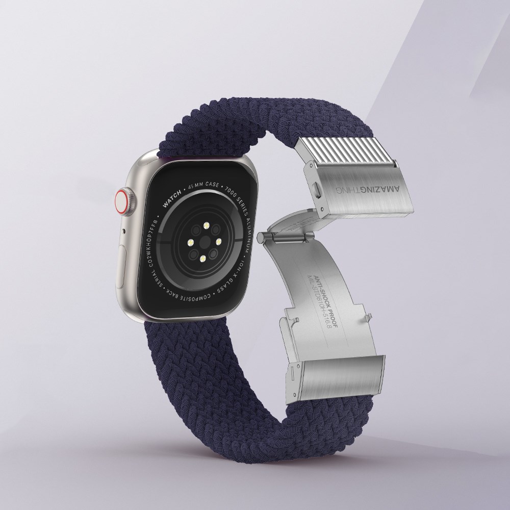Apple Watch 7 41mm Amazingthing Titan Weave 2 Sport Örgü Kordon