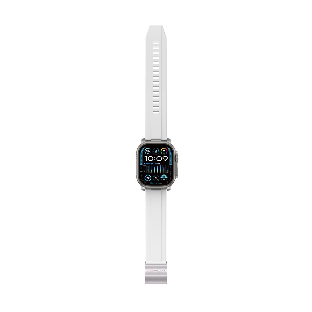 Apple Watch 7 45mm Amazingthing Titan Chrono Silikon Kordon