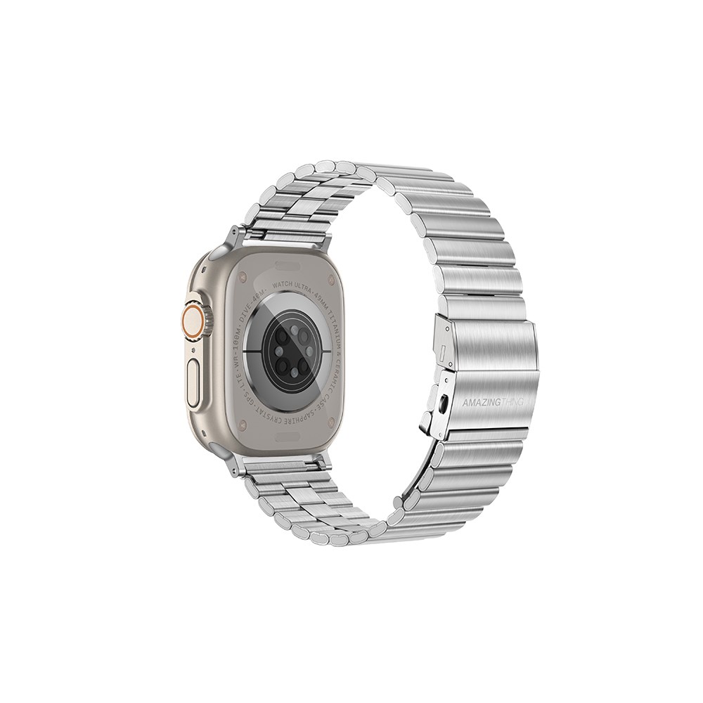Apple Watch 7 45mm Amazingthing Titan Steel Metal Kordon