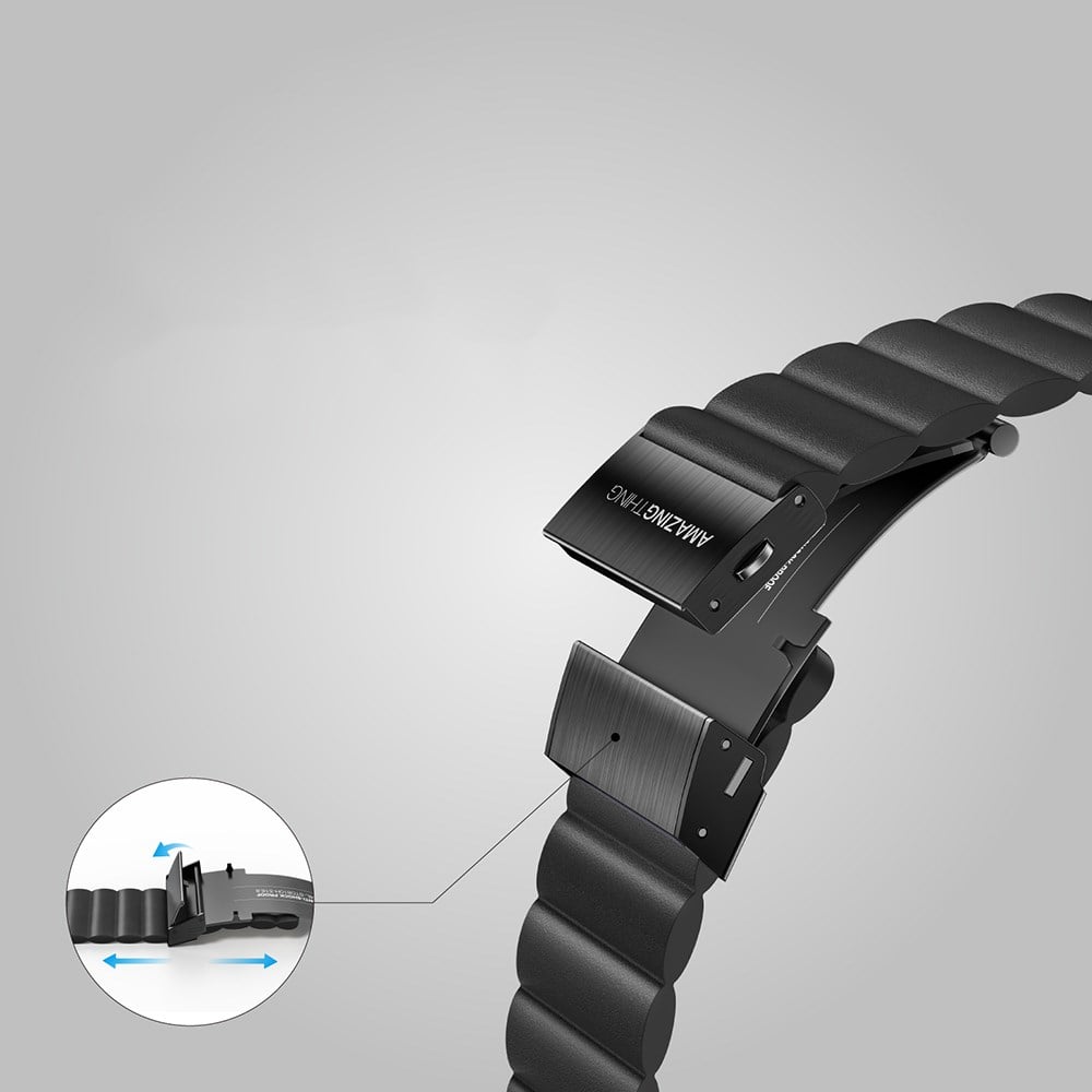 Apple Watch Serisi Uyumlu Amazing Thing Glamour Sense Deri Kordon