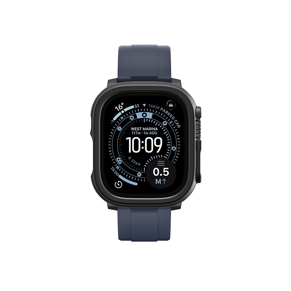 Apple Watch Ultra 49mm Amazingthing Radix Minimal FullGuard Sert PC Kasa ve Ekran Koruyucu
