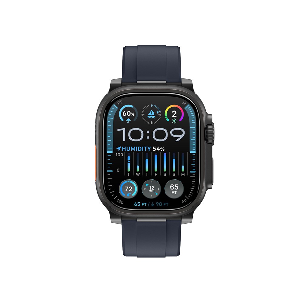 Apple Watch Ultra 49mm Amazingthing Radix AccuGuard Serisi Akıllı Saat Temperli Cam Ekran Koruyucu