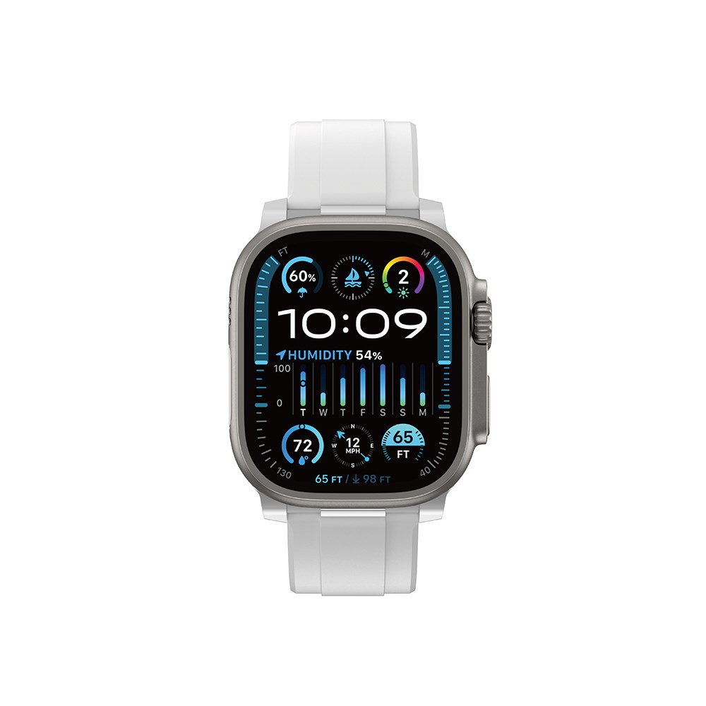 Apple Watch Ultra 49mm Amazingthing Titan Chrono Silikon Kordon