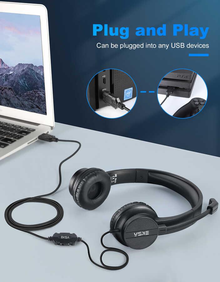 Eksa H12E Usb Kulaklık