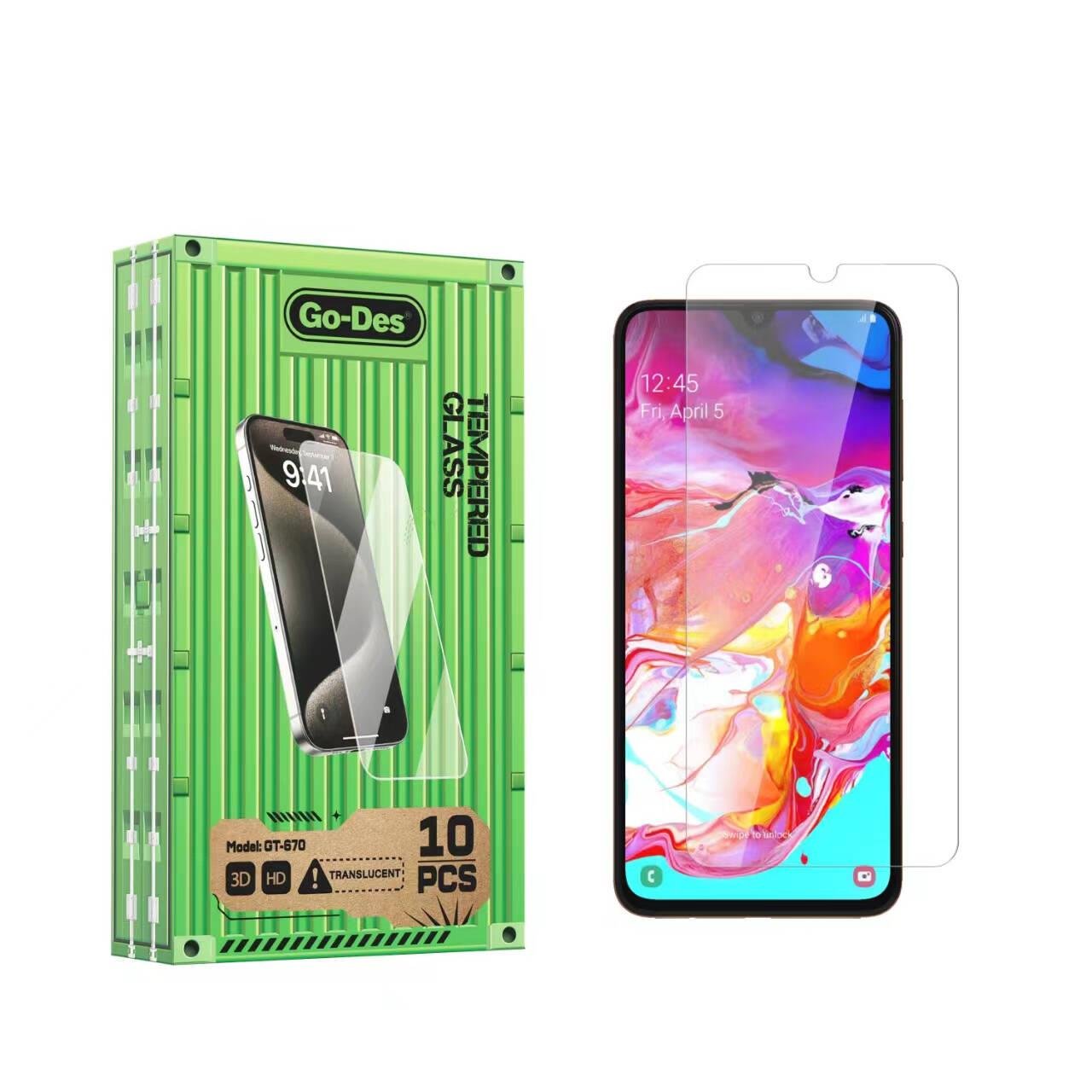 Galaxy A23 Go Des Parmak İzi Bırakmayan 9H Oleofobik Bom Glass Ekran Koruyucu