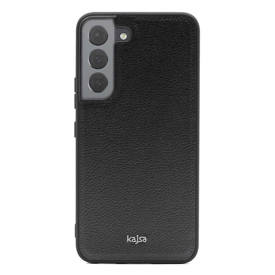 Galaxy S22 Plus Kılıf ​Kajsa Luxe Collection Hakiki Deri Kapak