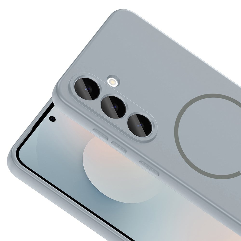 Galaxy S24 FE Kılıf M-safe Şarj Özellikli Zore Meta Kapak