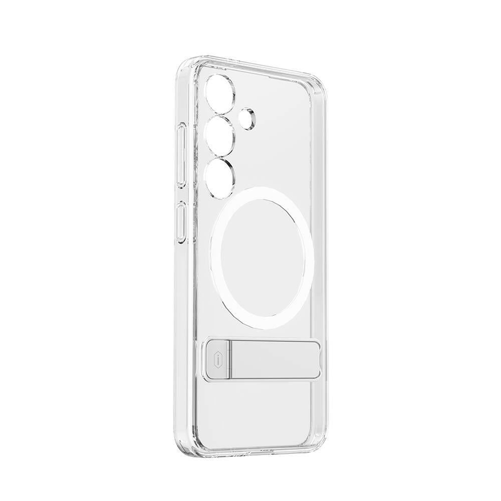 Galaxy S24 Plus Kılıf M-safe Şarj Özellikli Kamera Korumalı Standlı Wiwu KCC-025 Aurora Serisi Kapak