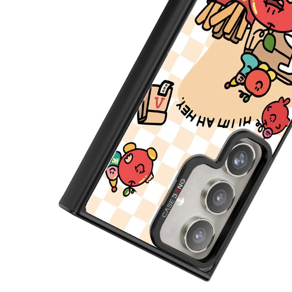 Galaxy S24 Plus M-safe Şarj Özellikli Casebang Ahhey Serisi Arka Panel