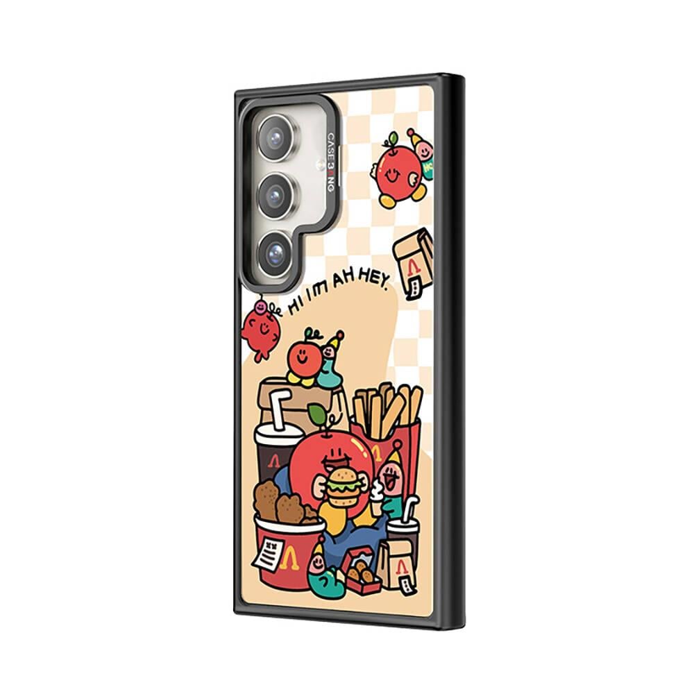 Galaxy S24 Plus M-safe Şarj Özellikli Casebang Ahhey Serisi Arka Panel