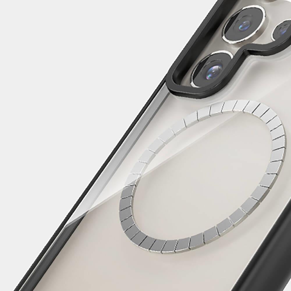 Galaxy S24 Ultra M-safe Şarj Özellikli Casebang Ahhey Serisi Arka Panel