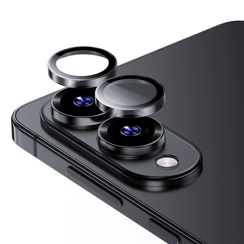 Galaxy S25 Edge Benks Glass Warrior Kolay Uygulama Aparatlı Kamera Lens Koruyucu