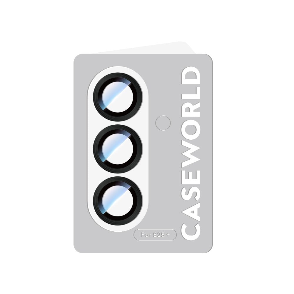 Galaxy S25 Plus CaseWorld Alloy Serisi Oleofobik Anti Reflective Kamera Lens Koruyucu
