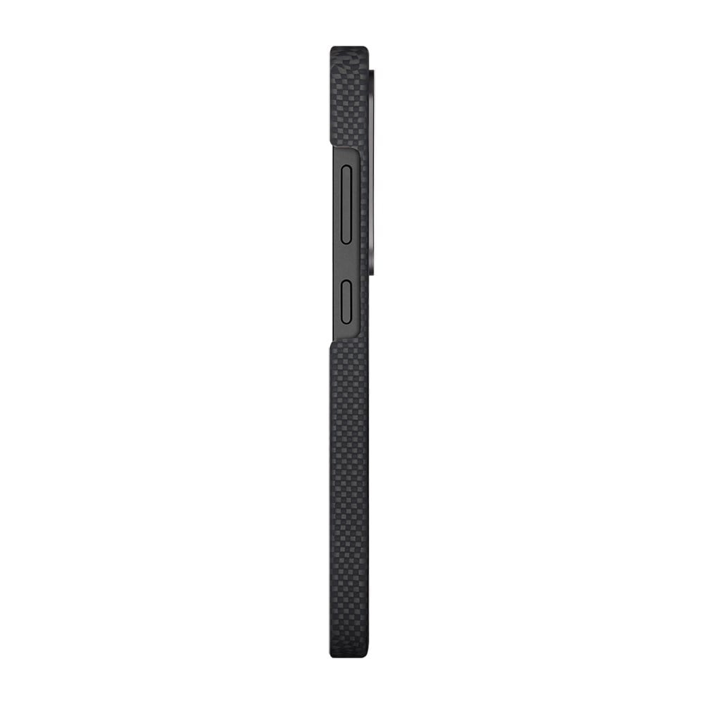 Galaxy S25 Ultra Kılıf M-safe Şarj Özellikli Lumintex Teknolojili Fosforlu Aramid Fiber Pitaka Tactile Woven Aries Serisi Kapak