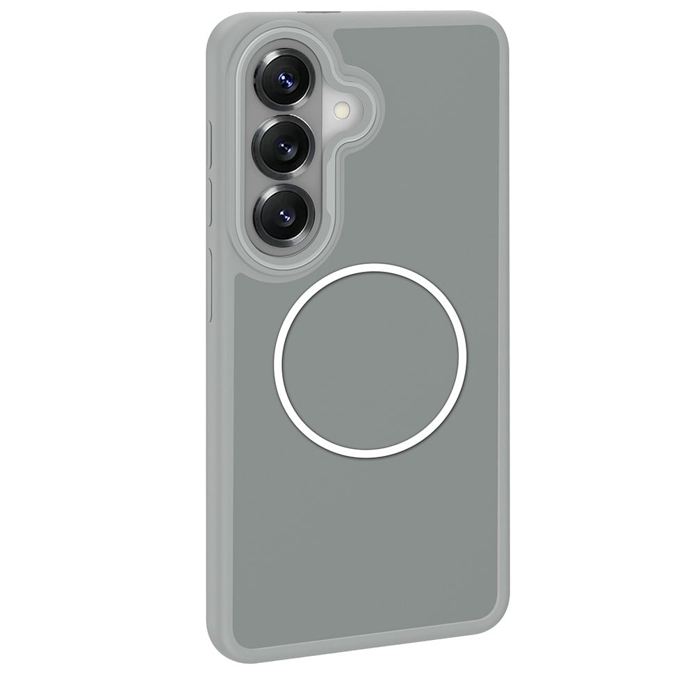 Galaxy S26 Kılıf M-Safe Şarj Özellikli Metal Kamera Çerçeveli Zore Sanremo Silikon Kapak