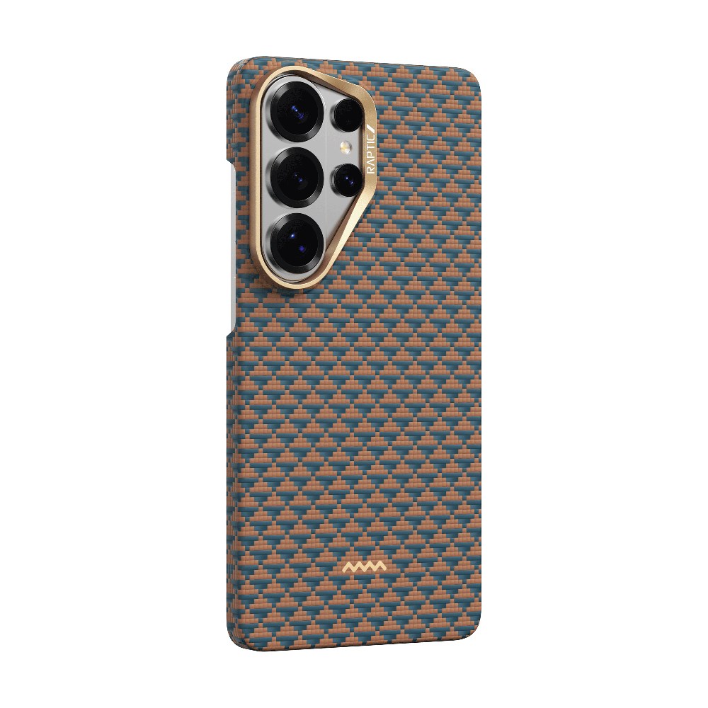 Galaxy S26 Ultra Kılıf M-safe Şarj Özellikli Raptic Aramid Skin Origin Serisi Kapak