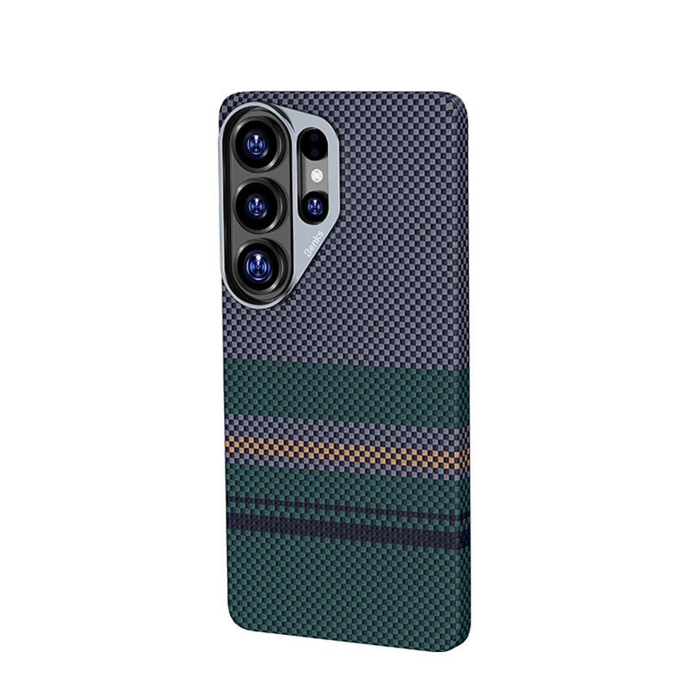 Galaxy S26 Ultra Kılıf M-safe Şarj Özellikli Karbon Fiber Tasarımlı Benks Aurora ArmorAir Kevlar Kapak