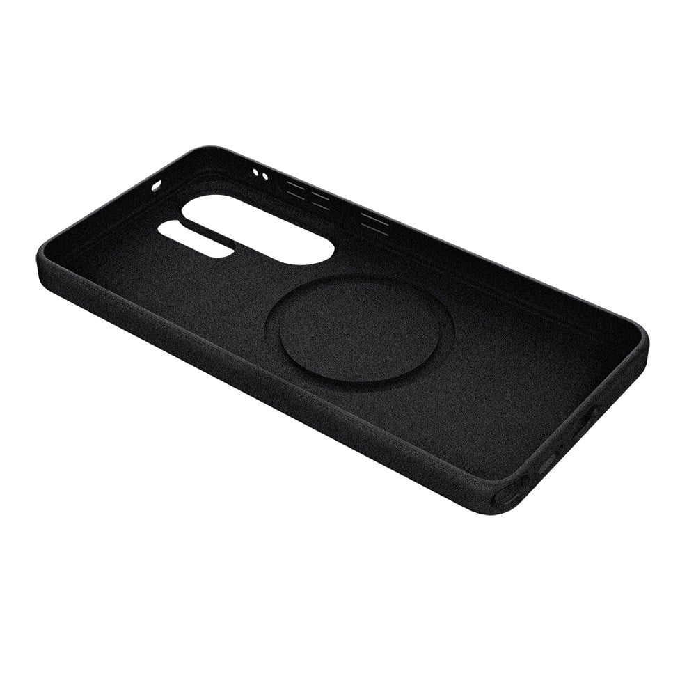 Galaxy S26 Ultra Kılıf M-safe Şarj Özellikli Velvet-Fluff Kaplama Wlons Adev Kapak