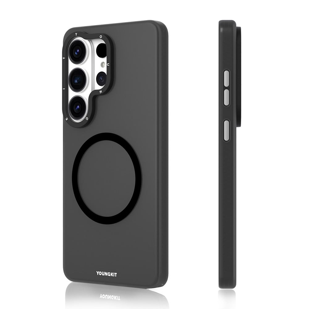 Galaxy S26 Ultra Kılıf M-safe Şarj Özellikli Youngkit Hidden Sand Serisi Kapak