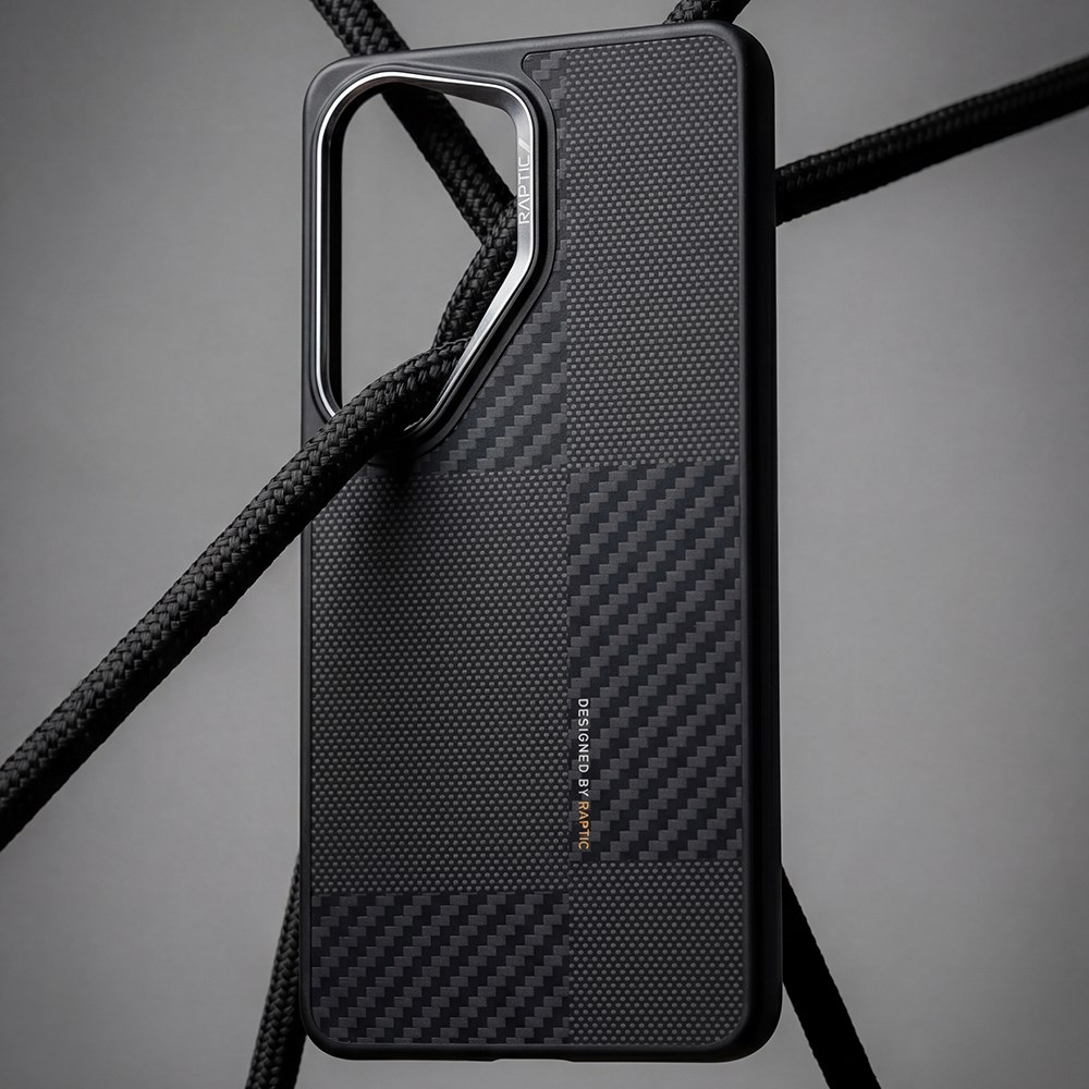 Galaxy S26 Ultra Kılıf M-safe Şarj Özellikli 600D Metal Kamera Çerçeveli Raptic Aramid Dual Serisi Kapak