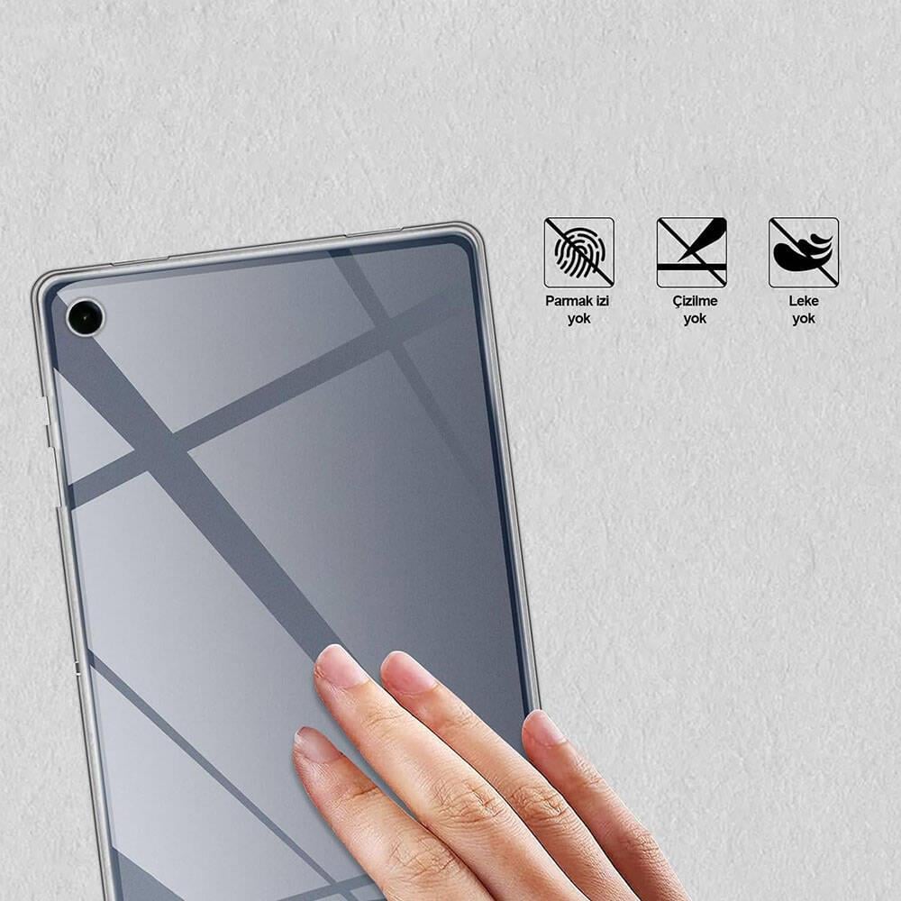 Galaxy Tab A9 Plus Kılıf Zore Tablet Süper Silikon Kapak