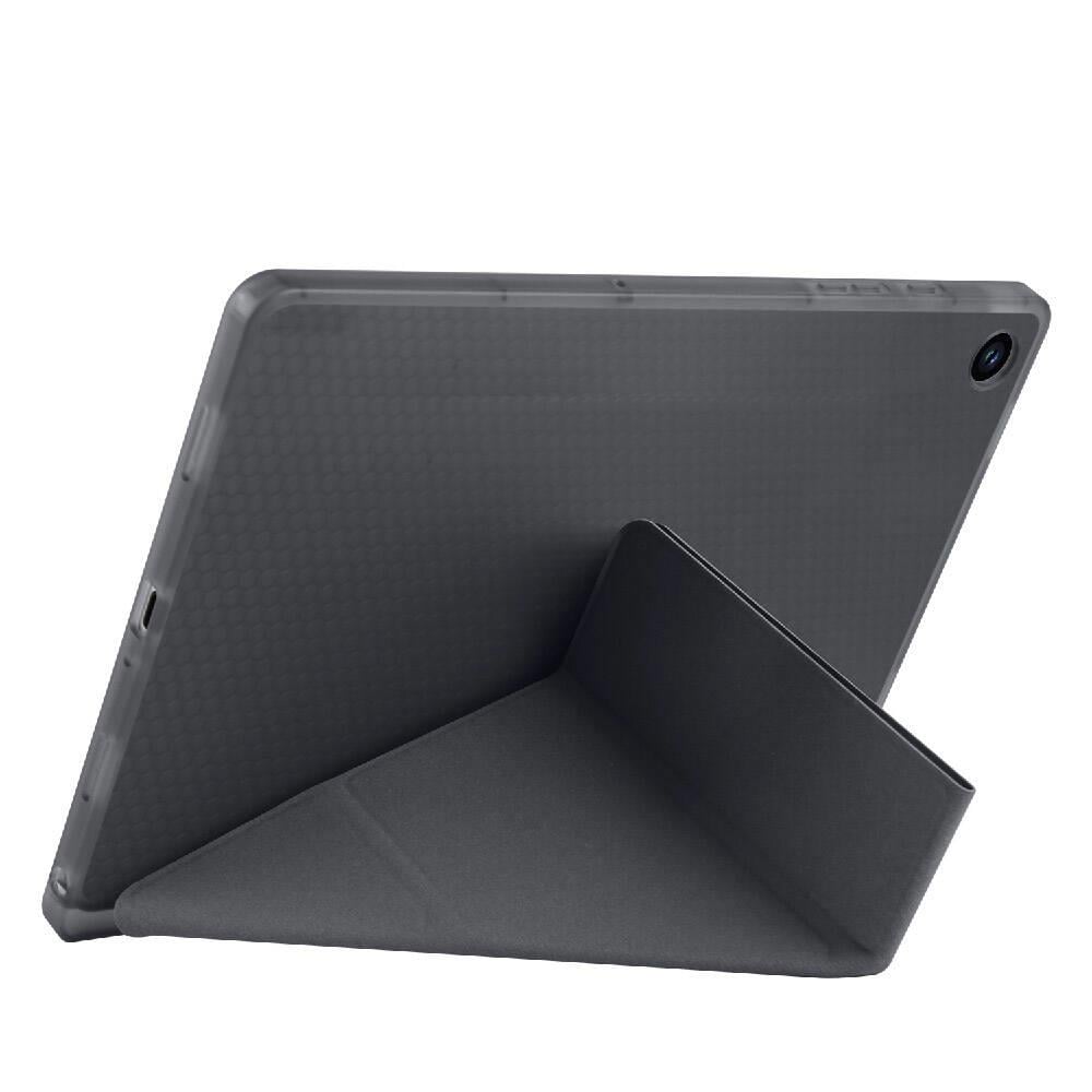 Galaxy Tab A9 Plus Kılıf Zore Tri Folding Kalem Bölmeli Standlı Kılıf