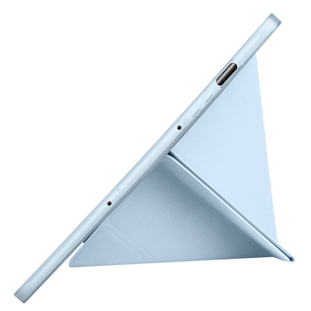 Galaxy Tab S10 FE Kılıf Zore Tri Folding Kalem Bölmeli Standlı Kılıf