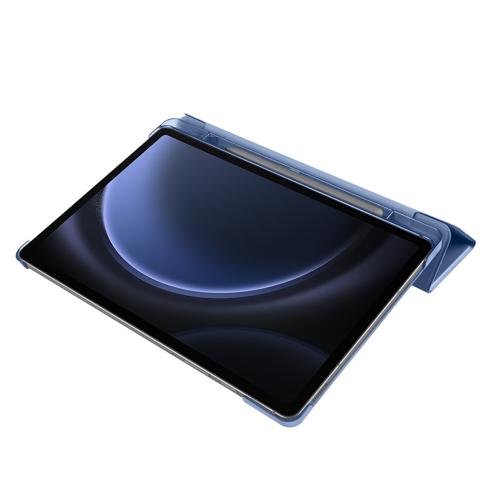 Galaxy Tab S9 FE Zore Smart Cover Kalem Bölmeli Standlı 1-1 Kılıf