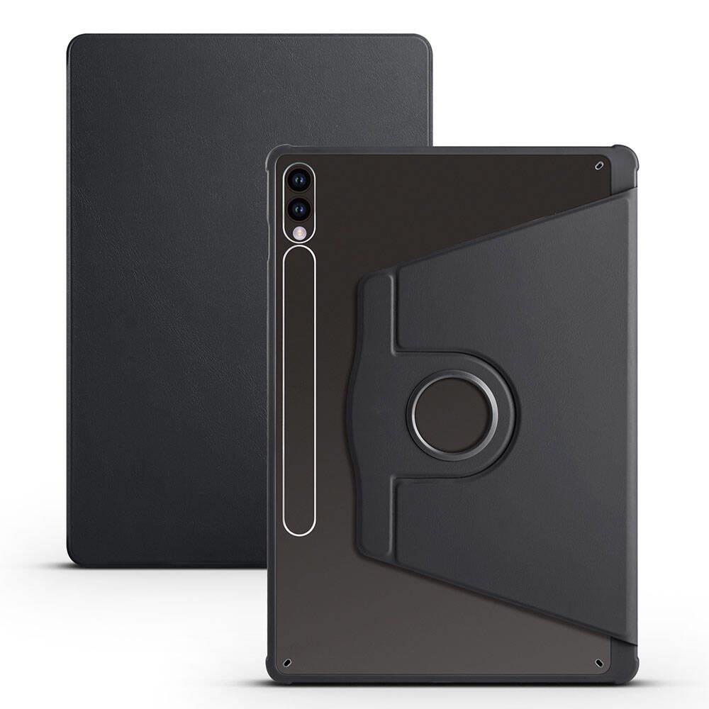 Galaxy Tab S9 Plus Kılıf Zore Termik Kalem Bölmeli Dönebilen Standlı Kılıf