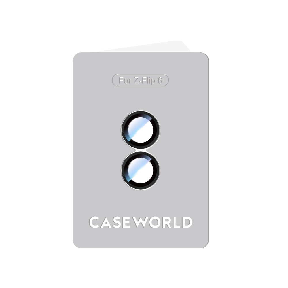 Galaxy Z Flip 6 CaseWorld Alloy Serisi Oleofobik Anti Reflective Kamera Lens Koruyucu