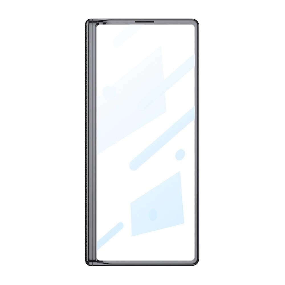 ​Galaxy Z Fold 6 Kılıf Deri Standlı Zore Kıpta Premium Kılıf