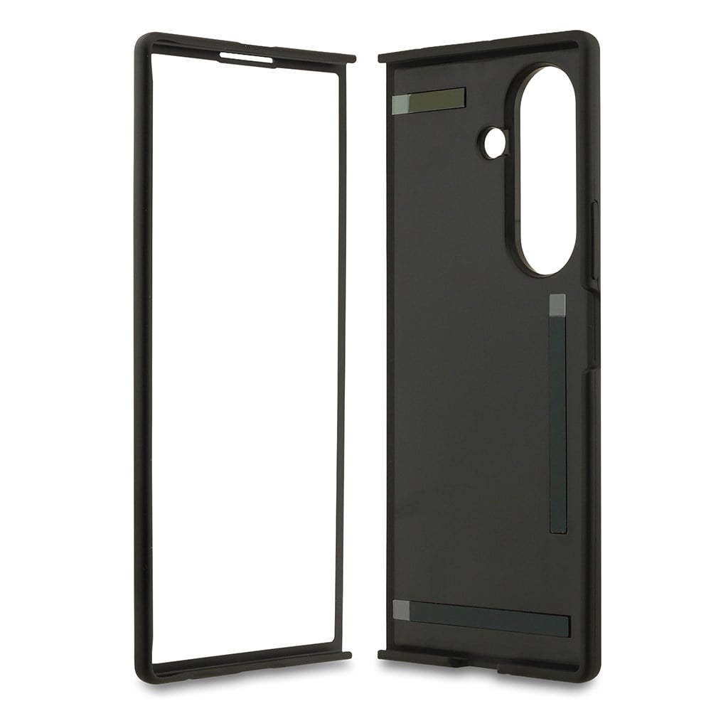 Galaxy Z Fold 7 Kılıf Guess Orjinal Lisanslı PU Deri Büyük Metal Logo Dizaynlı Kapak