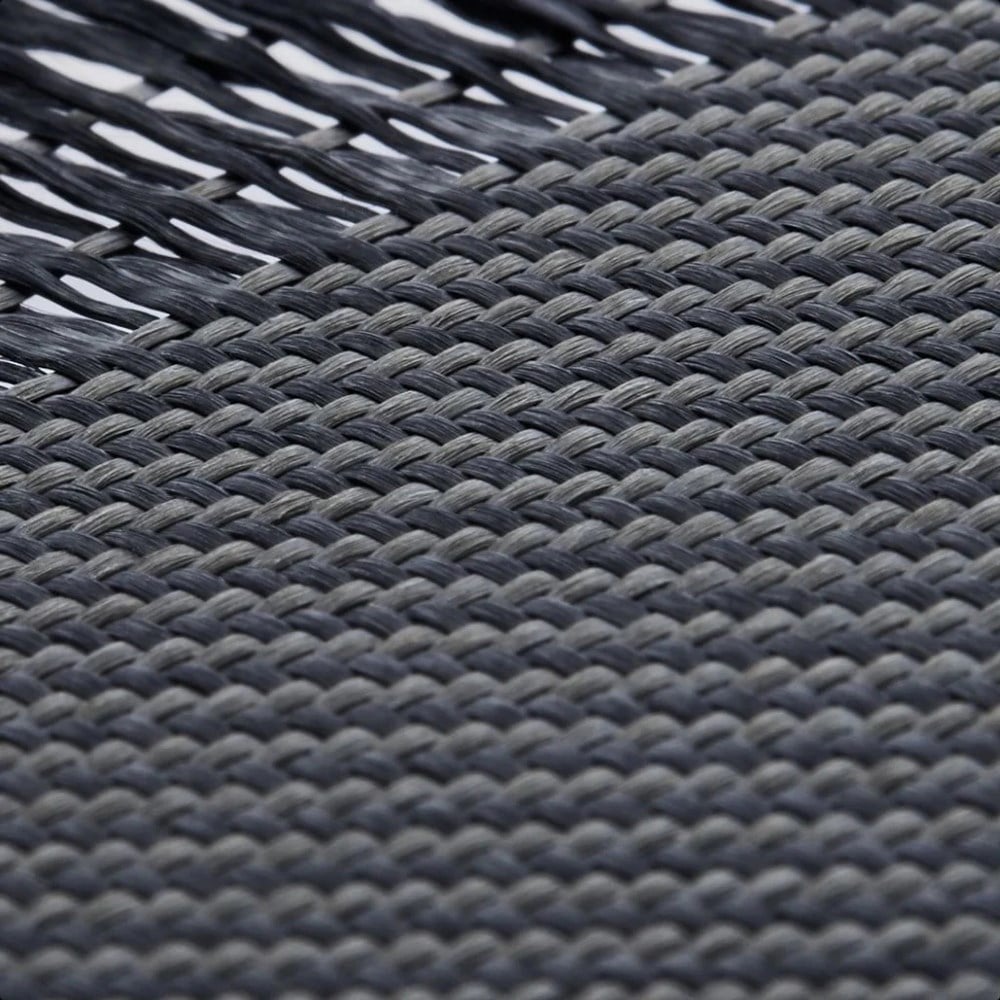 Galaxy Z Fold 7 Kılıf M-safe Şarj Özellikli 600D Aramid Fiber Pitaka Ultra-Slim Classic Serisi Black-Grey Twill Kapak