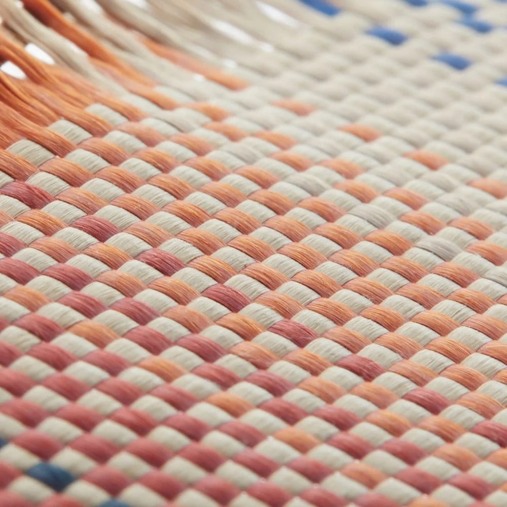 Galaxy Z Fold 7 Kılıf M-safe Şarj Özellikli Aramid Fiber Pitaka Tactile Woven Sunset-Moonrise Serisi Kapak
