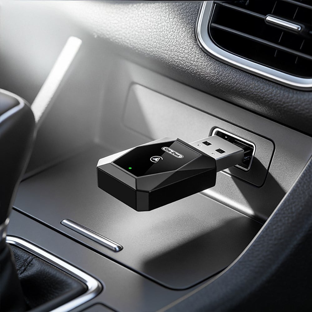Go Des GD-BT212 Android Auto Destekli CarPlay USB Bluetooth Wireless Transmitter Adaptör