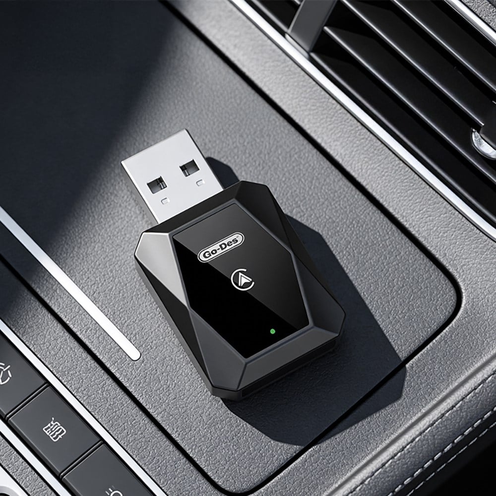 Go Des GD-BT212 Android Auto Destekli CarPlay USB Bluetooth Wireless Transmitter Adaptör