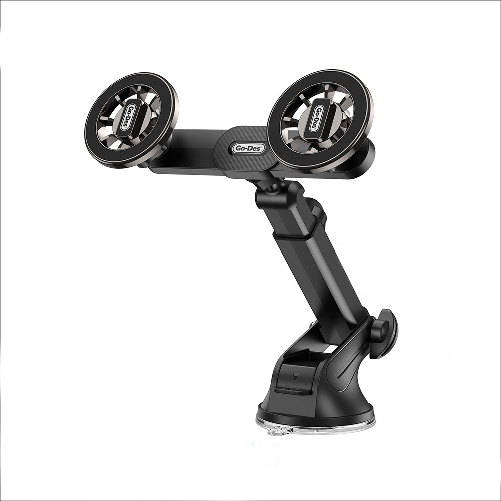 Go Des GD-HD363 360 Derece Dönebilen Uzatılabilir 2in1 Araç Telefon Tutucu