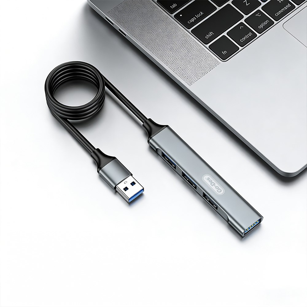 Go Des GD-UC701S USB3.0 + USB2.0 + USB1.1 + USB-A Bağlantılı 4in1 Hub