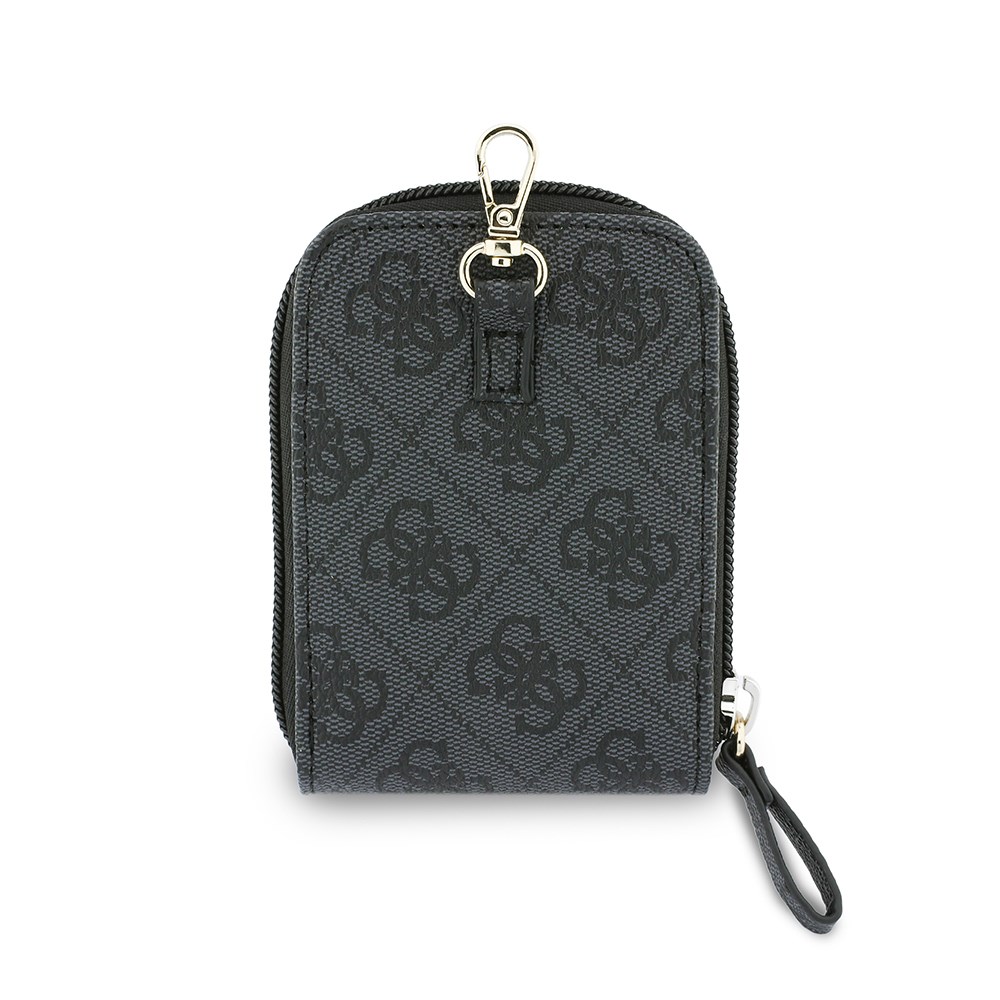 Guess Orjinal Lisanslı 4G Desenli Büyük Metal Logolu Omuz Askılı Purse El Çantası
