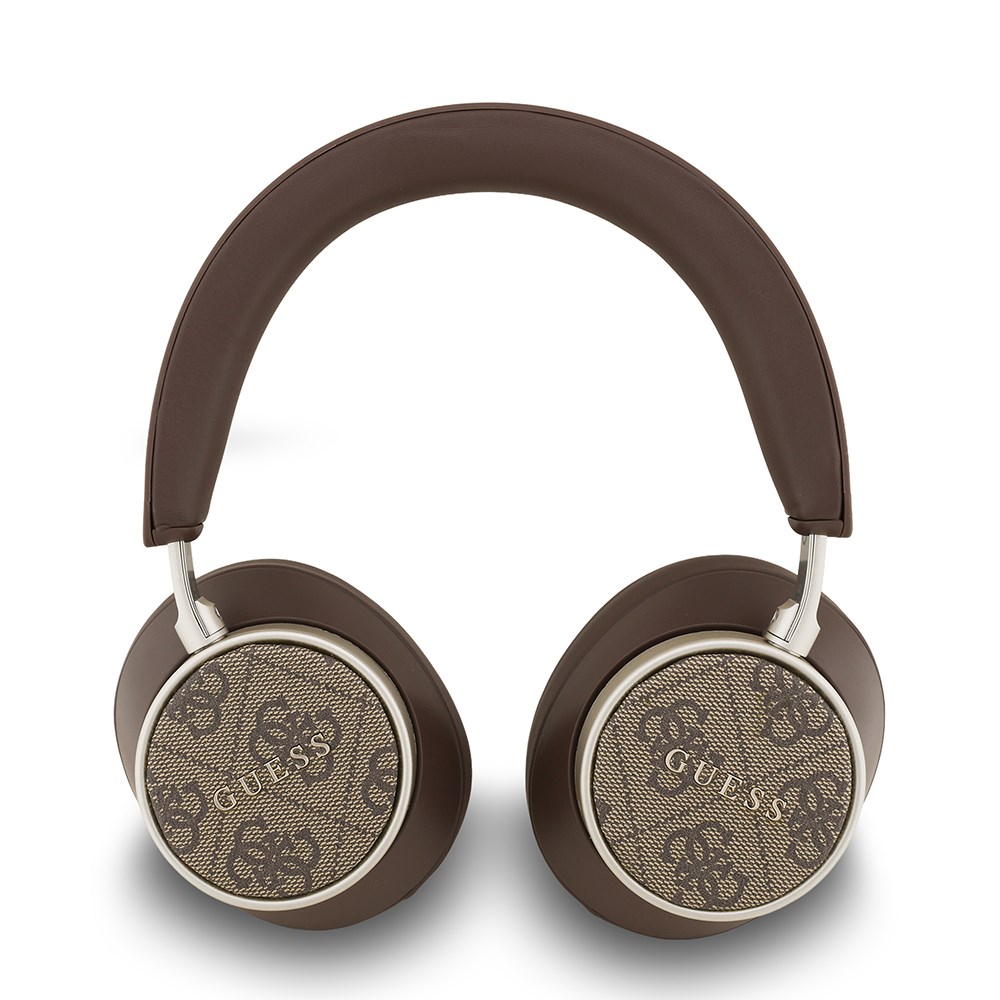 Guess Orjinal Lisanslı Ayarlanabilir 4G Desenli Metal Klasik Logolu Kulak Üstü Bluetooth Kulaklık