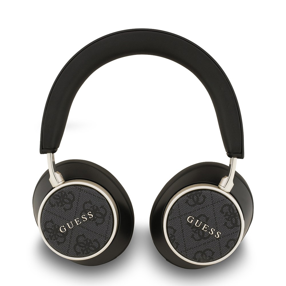 Guess Orjinal Lisanslı Ayarlanabilir 4G Desenli Metal Klasik Logolu Kulak Üstü Bluetooth Kulaklık