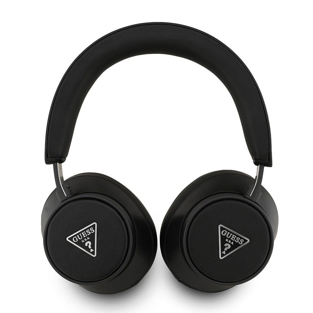 Guess Orjinal Lisanslı ENC Üçgen Logolu Saffiano Kulak Üstü Bluetooth Kulaklık