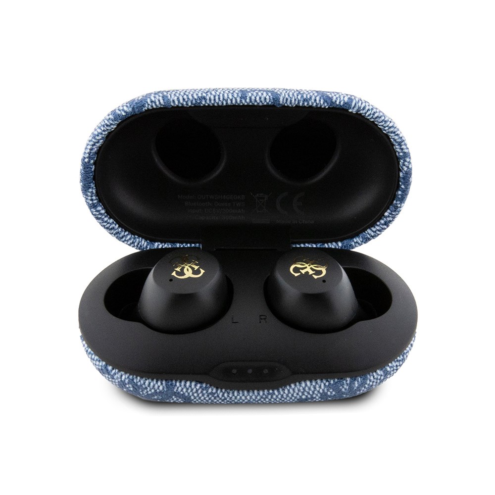 Guess Orjinal Lisanslı Klasik Metal Yazı Logolu TWS Kulak İçi Bluetooth Kulaklık