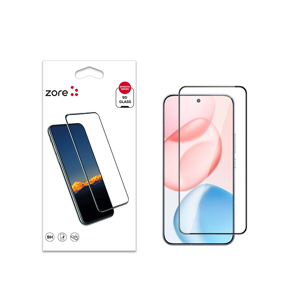 Honor 400 Zore Kenarları Kırılmaya Dayanıklı Cam Ekran Koruyucu
