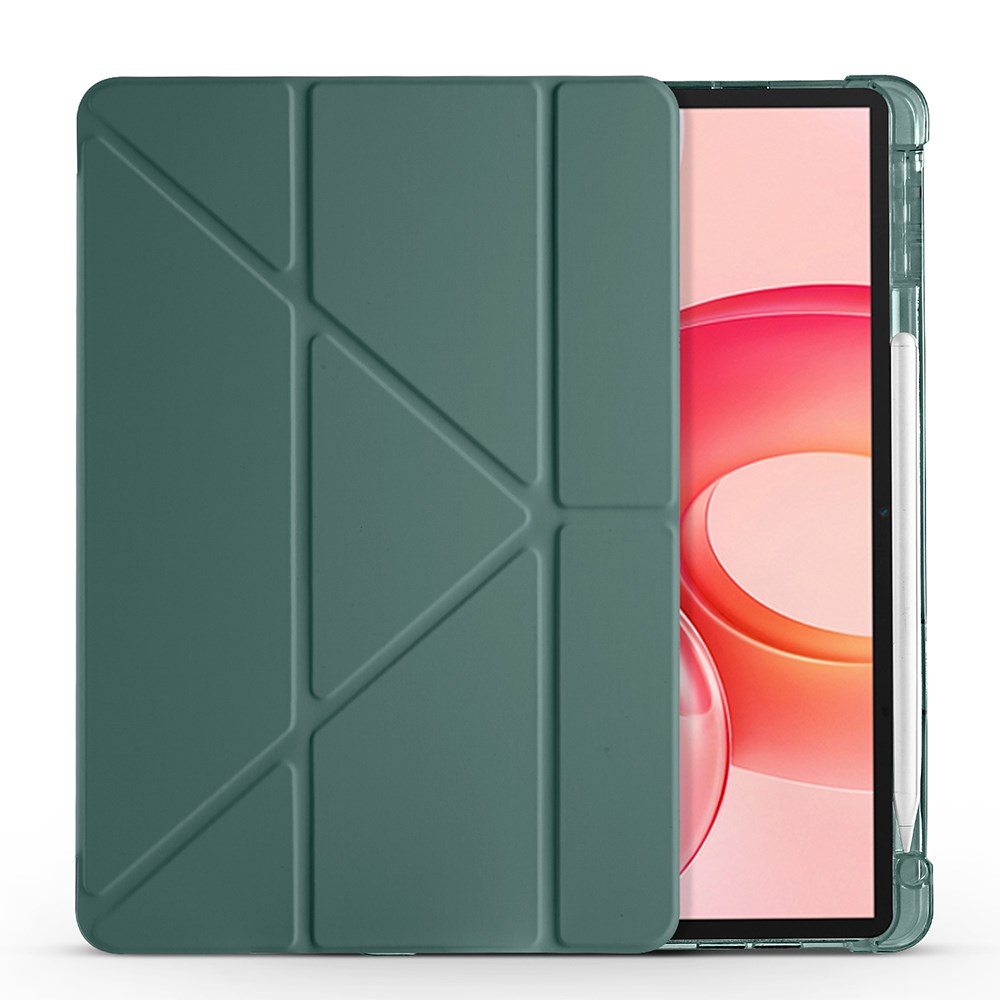 Honor Pad 10 12.1 Kılıf Zore Tri Folding Kalem Bölmeli Standlı Kılıf