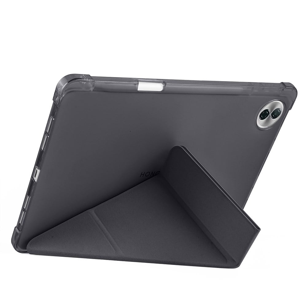 Honor Pad 10 12.1 Kılıf Zore Tri Folding Kalem Bölmeli Standlı Kılıf